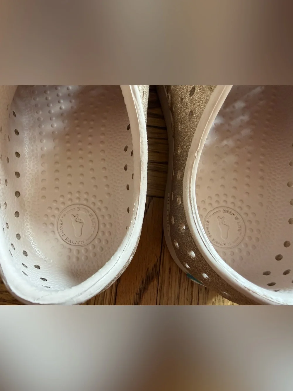 Native Shoes Kids Jefferson Bling Size 8